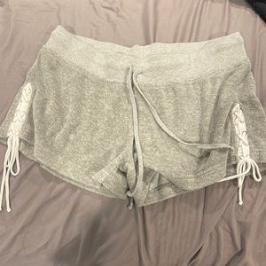 Brand New Terry Hard Tail Shorts Large